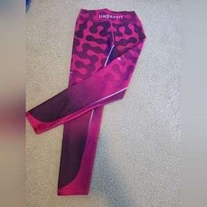 Pink and Purple Patterned Leggings